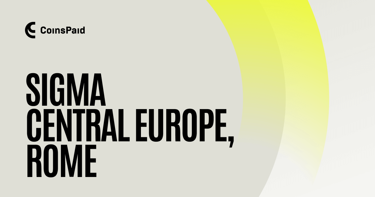 CoinsPaid at SiGMA Central Europe, Rome 2025 | Events