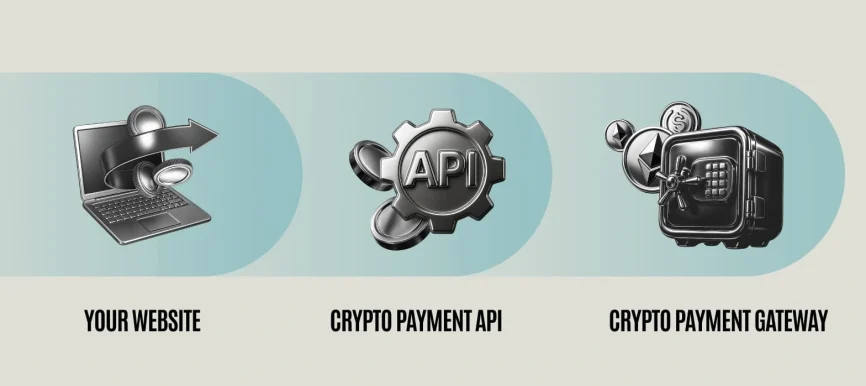 How cryptocurrency payment API works