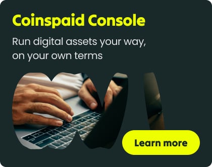 Coinspaid | Solutions: Coinspaid Console